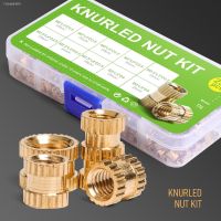 ◊❒ M2 M2.5 M3 M4 M5 M6 Brass Knurled Thread Insert Nuts Set Copper Hot Melt Heat Inserts Nut Kit for 3D Printer Molding 200 250 Pcs