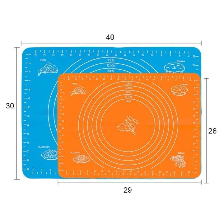 non-stick-silicone-kitchen-kneading-dough-mat-cake-baking-tools-thickening-rolling-mat-pastry-accessories-baking-sheet-pads