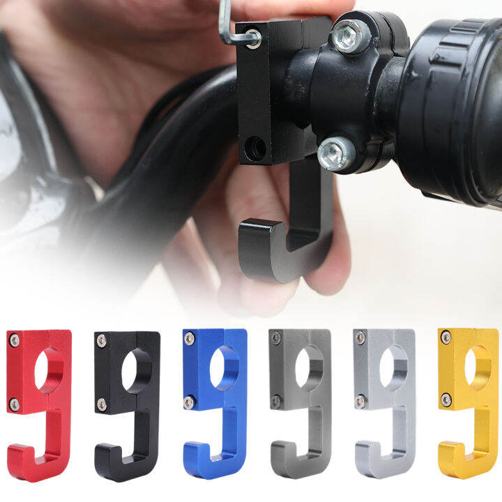 Motorcycle Luggage Helmet Hook Aluminum Mount Motorcycle Scooter Helmet