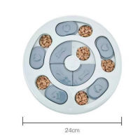 สัตว์เลี้ยงสุนัขให้อาหารปริศนาของเล่นช้ากิน Nonslip ชามอินเตอร์แอคทีหมายถึงสำหรับ IQ การฝึกอบรมและพฤติกรรมเกมอุปกรณ์ลูกสุนัข