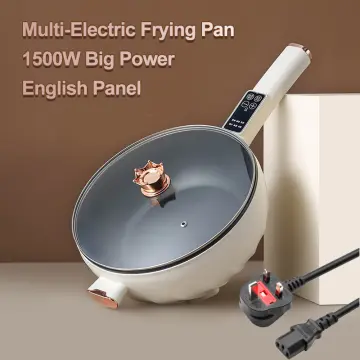 5L Electric Frying Pan Non Stick Pot Integrated Household Multi