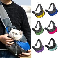 ♈ Cat Dog Travel Shoulder Bag S/L Outdoor Portable Breathe Pet Puppy Carrier Mesh Oxford Single Comfort Sling Handbag Tote Pouch