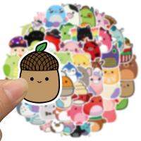 【CW】❇☾✽  52pcs Kawaii Cartoon Stickers Decals Laptop Suitcase Car Scrapbook Graffiti Sticker