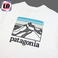 LD Patagonia Barta Line เสื้อยืดเเฟชั่น เสื้อยืดคัตตอนเสื้อยืดคอกลม OVERSIZE S-3XL