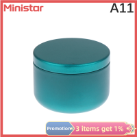 Ministar 5.4Cm กระป๋องโลหะขนาดเล็กน้ำตาลชาภาชนะชากล่องเก็บของ Jar