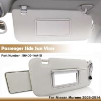 Gray Sun Visor Left Right Interior Side Front Window Cover Shade Sunshade Shield Blind Part For Nissan Murano 2009-2014