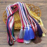 (SHUN FA)5Pcs Double-End ยาว134ซม. Tieback Tassels Fringe DIY หัตถกรรมเครื่องประดับผ้าม่านเสื้อผ้าตกแต่งผ้าไหมสายเชือกเทปจี้