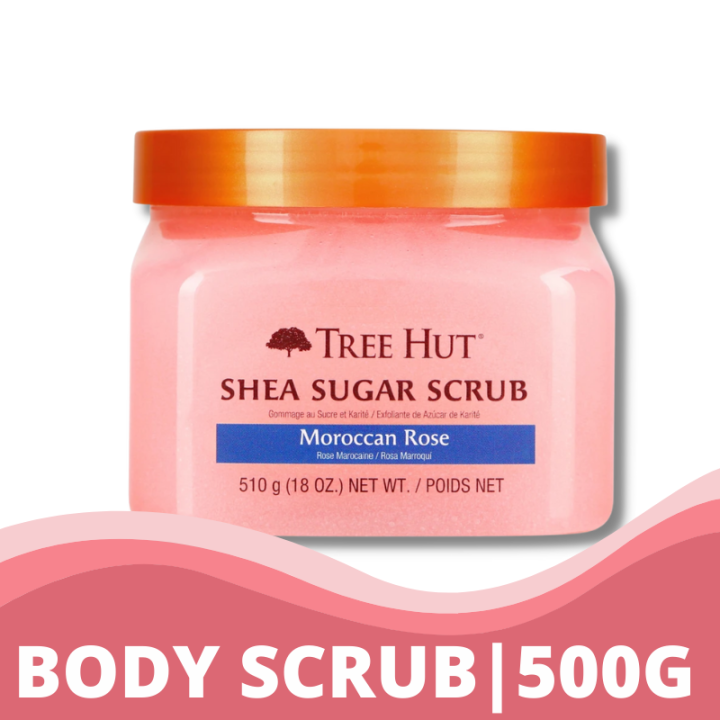 Tree Hut Body Scrub Natural Sugar Oil 510g Large Size Lazada