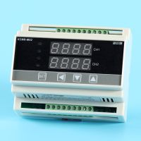 ☊☁✶ Temperature controller card rail type 2 road 4-20 ma differential pressure two intelligent PID output with a recorder