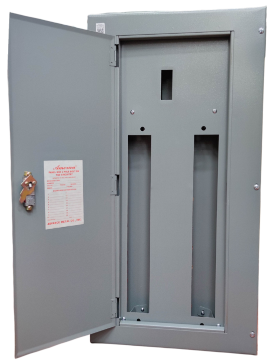 Panel Board TQD Center Main 2 Pole 18 Branches 2 Pole Bolt On Center