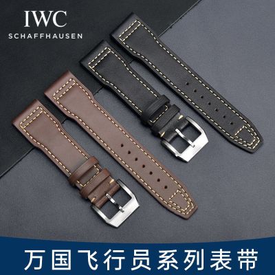 【Hot Sale】 Suitable for pilot watch strap mens leather accessories pin buckle fashion little prince all-match cowhide