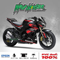 สติ๊กเกอร์แต่งลายรถ Kawasaki Z250, Z300 รอบคัน ลาย Speed Rcae