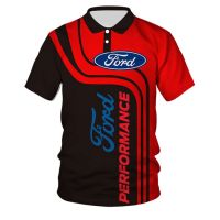 Ford T-Shirt Mens 3D All Over Print O-neck Design Short Sleeve Tee poloShirt polo T-Shirt 11