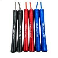 ♣❈◎ HOU Excercise Light Bearing Skipping Ropes Steel Wire Crossfit Boxing MMA Training Anti-slip Adjustable Fitness Customized Name