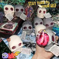 New Gothic Squeeze Skull Toys Stress Relief Vent Kneading Decompression Toy Fun And Funny Toys For Children On Halloween Hobbies