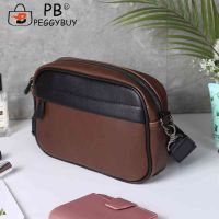 【CC】 Business Male Messenger Classic Pattern Fashion Crossbody Wide Small for Sling