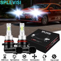 หลอดไฟไฟหน้ารถมอเตอร์ไซค์แบบ LED 2X สีขาว6000K สำหรับ Toyota Corolla Im RAV4 2017-2018โตโยต้าไอคิว2009-2015 Auris 2013 2014 2015 2016 2017 2018