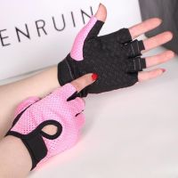 Limited Time Discounts Cycling Fingerless S Professional Gym Fitness Breathable Anti-Slip Women Men Half Finger Summer Fishing Female Bicycle Bike