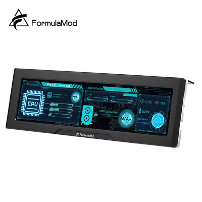 FormulaMod External Expansion Display หน้าจอ LCD ความละเอียดสูง8.8นิ้วสำหรับ PC Hardware Temperature Monitor ARGB Fm-XSQ