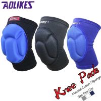 AOLIKES 1 Pair Thickening Football Volleyball Extreme Sports knee pads brace support Protect Cycling Knee Protector Kneepad