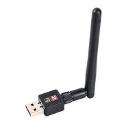 【Bestseller】 【Big savings】 JTKE การ์ดเครือข่ายไร้สาย USB WiFi Adapter 150Mbps 802.11n /G/b LAN Adapter PC Wi-Fi เสาอากาศ Dongle 2.4G USB Ethernet WiFi