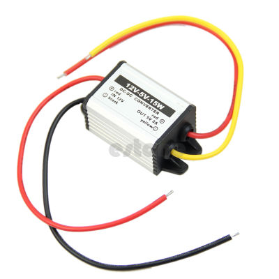 สำหรับ DC To สำหรับ DC Converter 12V ถึง5V 3A 15W Upply Power โมดูลกันน้ำ