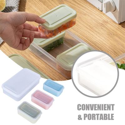 Lunch Box Fresh Box Set With Lid Freezer Box 4 Compartment Box Bento For Kids Lunch T5B2