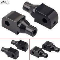 1 Pair Aluminum Motorcycle Black Foot Pegs Adapter For Honda Fury Interstate 1300 Rebel 250 Shadow ACE 750 Suzuki Yamaha FZ1 Pedals