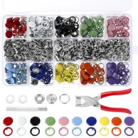 【CW】 9.5MM Metal Plier 10 Colors Fasteners Five Claw Buckle Buttons for Clothing Sewing Accessories