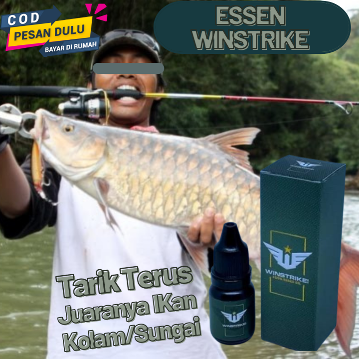 Winstrike Umpan Mancing Pancing Ikan Air Tawar Essen Oplosan Galatama