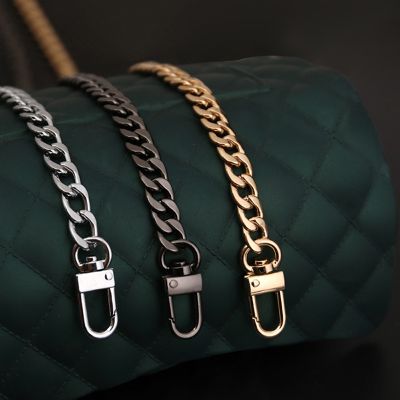 【CW】 Metal Chain Shoulder Gold/Silver/Black Handles Handbag Purse Accessories 20/100/120cm