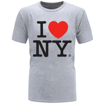 Mens New York Letters Print T-Shirt, Mens Summer Casual Quick Dry