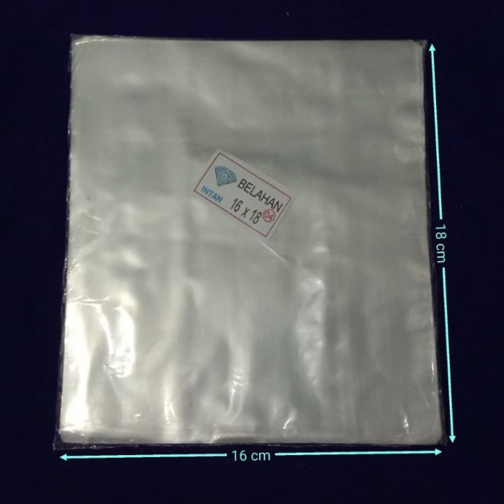 Plastik Jajan Lembaransatu Sheet Ukuran 16 X 18 Cm Lazada Indonesia 6118