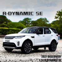 1:24แลนด์โรเวอร์ ดิสคัฟเวอรี่  R-DYNAMIC SUV หุ่นอัลลอย Mobil Mainan Diecast Logam Dengan Suara Dan Cahaya Kendaraan Mobil Mainan Untuk Anak-Anak