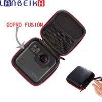 เคส LANBEIKA ที่เก็บกล้อง Mijia องศาสูงสุดสำหรับกระเป๋าอุปกรณ์เสริม Gopro ป้องกันการกระแทกถือวิดีโอฟิวชั่น &amp; กล้องถ่ายวิดีโอแอคชั่น