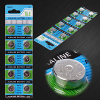 10 X AG13 LR44 SR44 L1154 357 A76 ALKALINE BUTTON / COIN CELLS BATTERIES