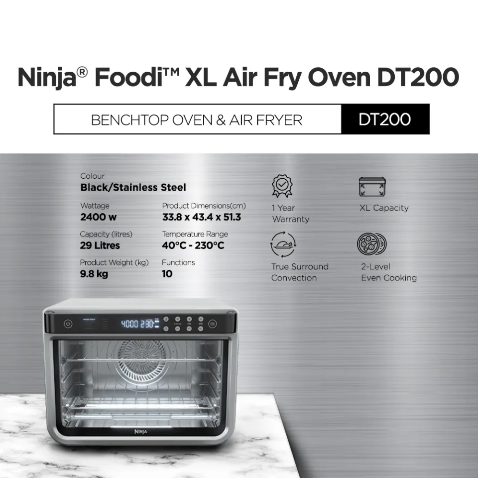 Ninja Foodi XL Air Fry Oven - DT200 – Shark Ninja Malaysia