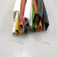 ความยาว1M 504U9 17.5X12.5mm ติดแผงความหนา5.5-7มม.ซีลยางสำหรับรถยนต์หรือตารางฯลฯ