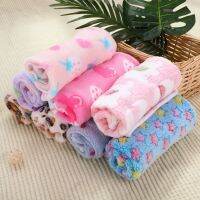 {pets baby} Manta Perro สัตว์เลี้ยง BlanketWarmCoral ขนแกะแผ่นสุนัขสำหรับสุนัข/แมวอุปกรณ์เตียงเสื่อพิมพ์สุนัขผ้าห่ม