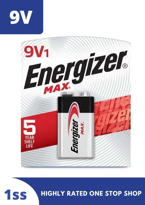 Energizer Max 9v Battery Lazada Ph