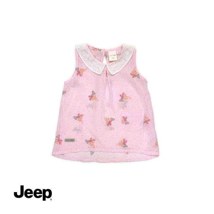 jeep-baby-girl-2-in-1-เสื้อแขนสั้น-และชุดขายาว-สําหรับเด็กผู้หญิง-771242-776154-br