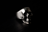 925 pop trend rock skull personality stylish men muzzle ring