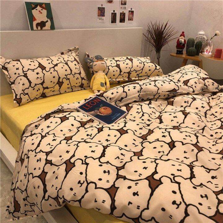 cartoon-rainbow-pattern-bedding-sets-34pcs-childrens-boy-girl-and-adult-bed-linings-duvet-cover-bed-sheet-pillowcase-bed-set