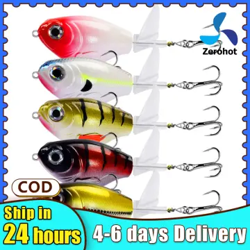 Hard Lure Fishing Lure Whopper Plopper with Floating Rotating Tail Top Water  Bait Fresh Water Saltwater Plastic Lure Fishing Tackle Fishing Lures -  China Fishing Tackle and Fishing Lure price