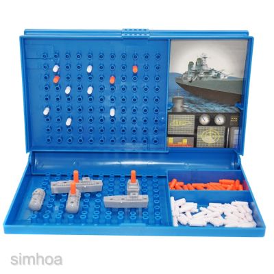 [SIMHOA] Battleship Board Game Kids Intelligence Strategy Game Toy Travel Game Toys 5211033✉