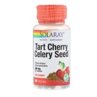 Solaray, Cherry Celery Seed 620 mg 60 VegCaps