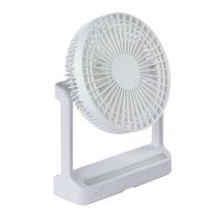 Desktop Small Fan Rotating Shaking Head Wall Hanging Ceiling Fan Night Light Portable Mini Table Fan