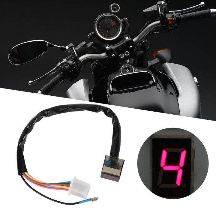 Motorcycle Gear Indicator Universal Motorcycle LED Digital Gear