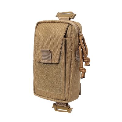 ：“{—— 1000D New Molle Pouch Outdoor Mobile Phone Wallet Pouch Waist Bag Utility Vest Backpack Hanging Bag For Hunting Camping
