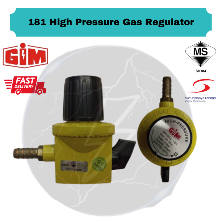 GIM181 High Pressure Gas Regulator [HPGR] (Gas Kepala Tekanan Tinggi